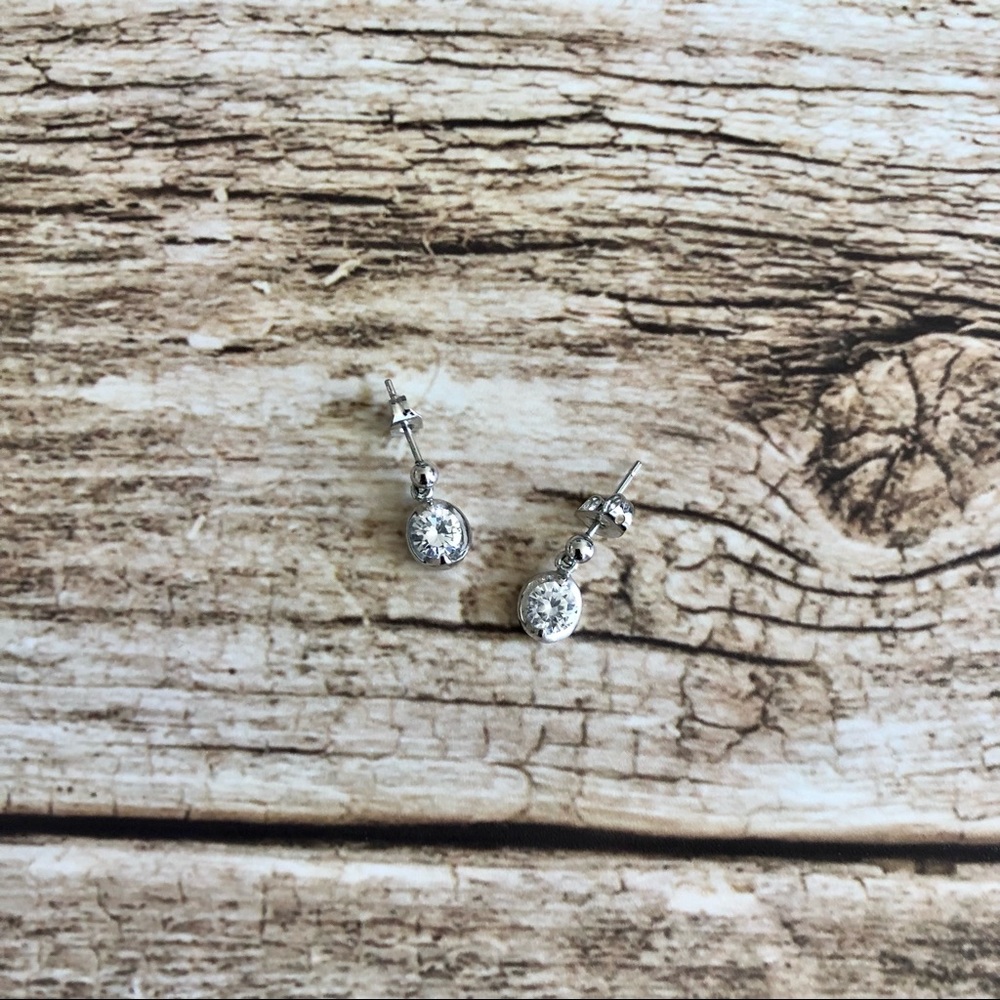Fashion Jewelry Shiny cz earrings